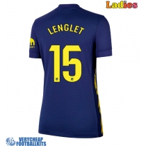Atletico Madrid Clement Lenglet #15 Replica Away Shirt Ladies 2025-26 Short Sleeve